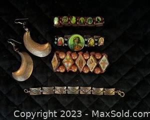 w3 wooden bracelets bracelet with saints vintage bracelet and more4421 t