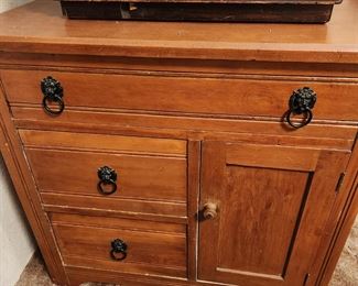 Antique Commode Washstand