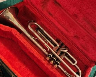 Vintage Trumpet in Case 