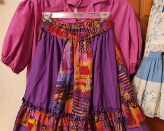 Women's Square Dance Outfit
