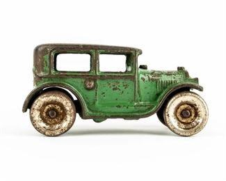 Lot 24 - Vintage Arcade Cast Iron Sedan Toy Car