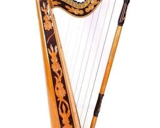 Lot 361a - Paraguayan Harp 37 Strings Instrument