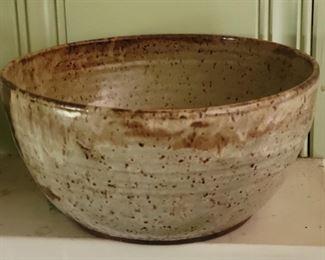 Salt glazed bowl