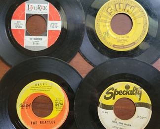 45s - the Beatles , Johnny Cash and more