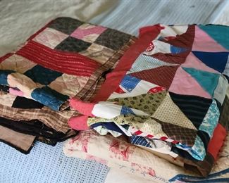 Vintage handmade Quilts