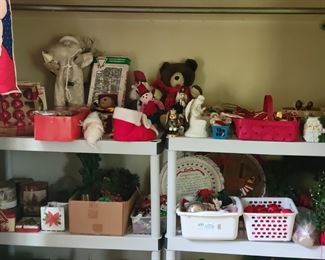 Assorted Christmas decor
