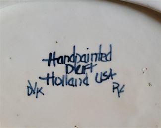 Handpainted Delft dish