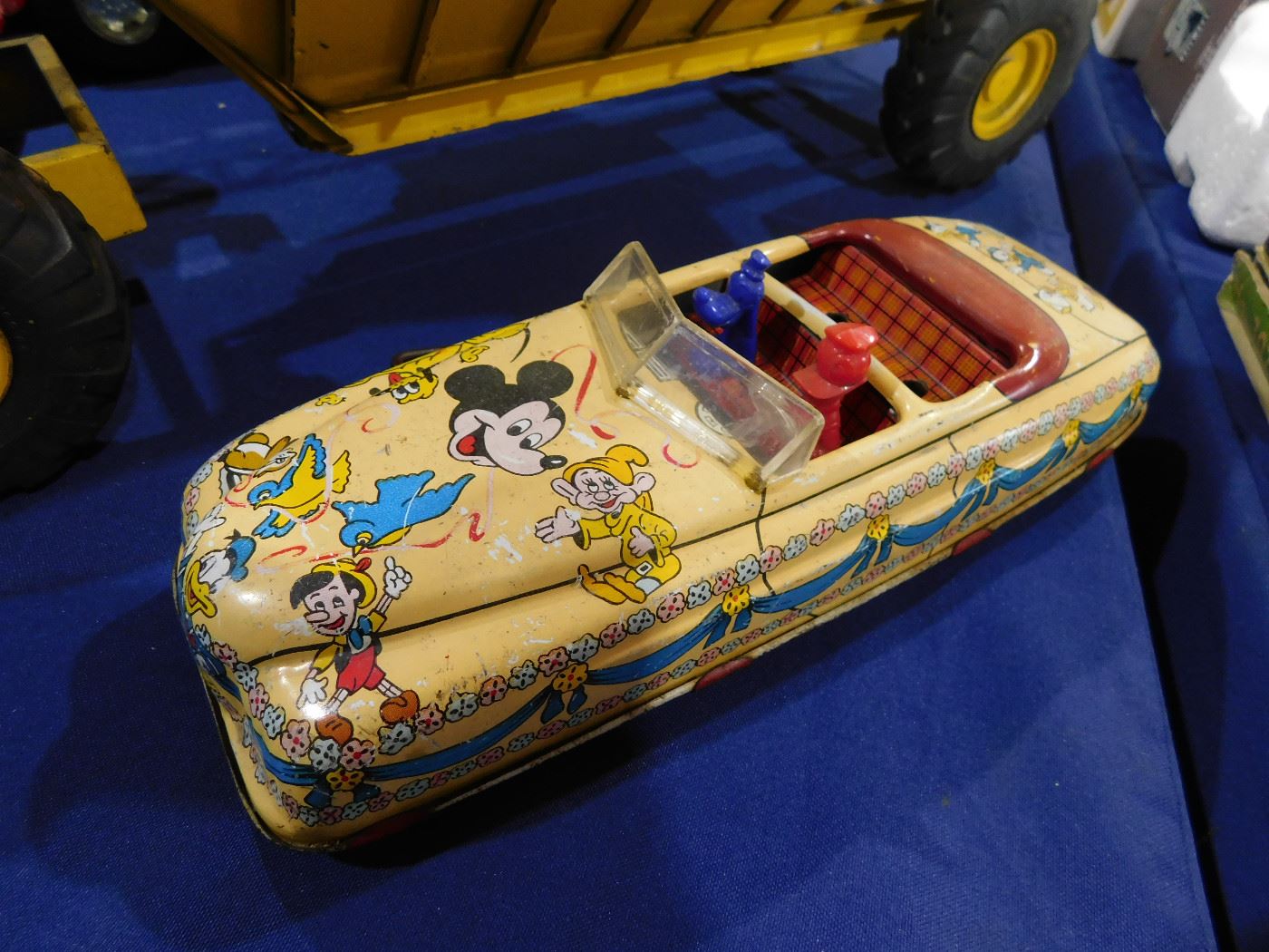 Marx Disney Wind Up Mickey Car