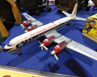 Cragston Eastern Airlines plane tin toy