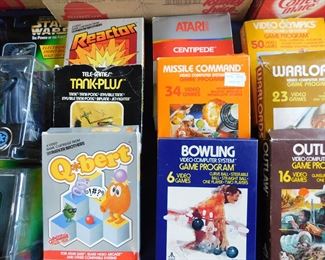 Vintage Atari 2600 games