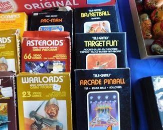 Vintage Atari 2600 games