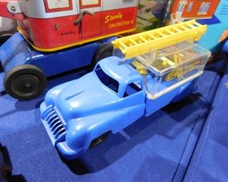 Vintage Ideal TV repair truck