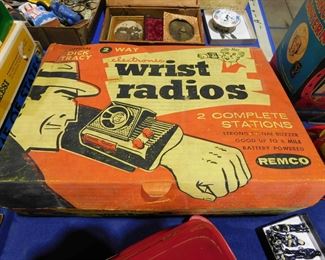 Dick Tracy Wrist Radios Remco