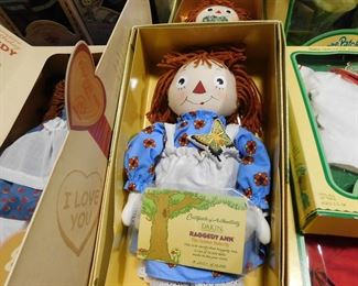 Raggedy Ann doll