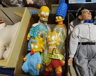 Simpsons dolls