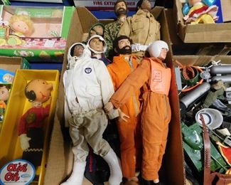 Vintage GI Joe Action figures