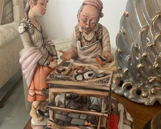 Capodimonte Beyond Repair/Cobbler Figurine