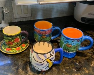Assortment of Coffee Mugs