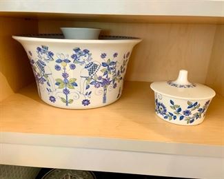Norway Figgjo Turi-Design Lotte Casserole, Norway Figgjo Turi - Design Lidded Sugar Bowl