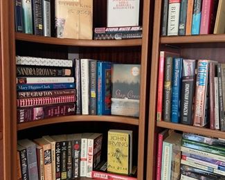 Assortment of Soft Back and Hard Back Books