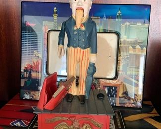 1975 Uncle Sam U.S Mechanical Bank