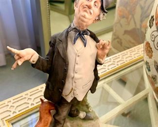 Capodimonte Giuseppe Cappe Figurine - The Braggart