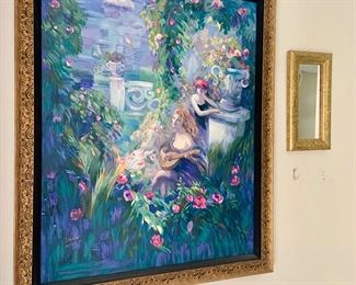 Le Jardin de la Musique II Serigraph by Hailan