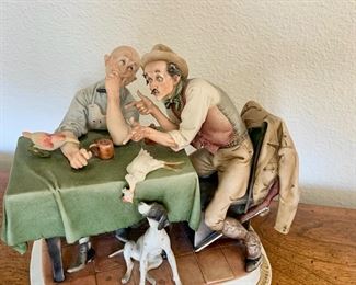 Capodimonte Hunting Tales Figurine