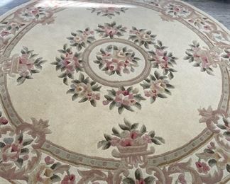 European Style Round Rug