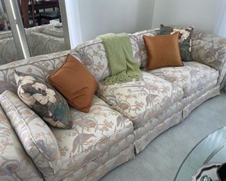 Tropical/Floral Design Couch