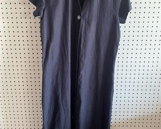 Max Mara Blue Linen Dress