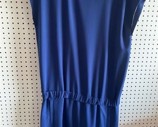 Dian Von Furstenberg Blue Short Sleeve Blouse