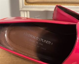 Donald J Pliner Red Loafers