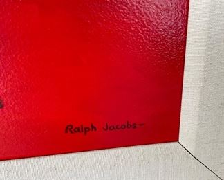 Horse Statue Painting by Ralph Jacobs