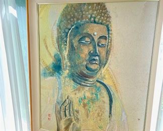 Framed Buddha Print