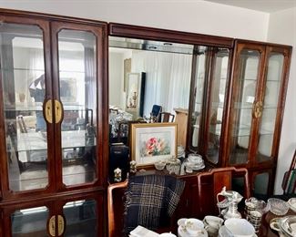 3 Piece China Cabinet