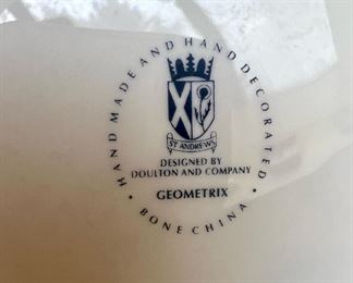 Royal Doulton Geometrix Salad Plates