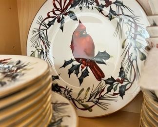Lenox Winter Greetings Chickadee Dinnerware Set