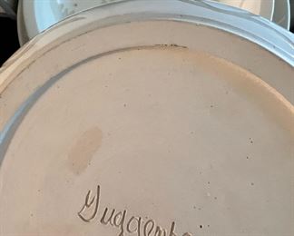 Guggenheim Embossed China - Dinner Plate, Serving Bowl, Casserole Dish