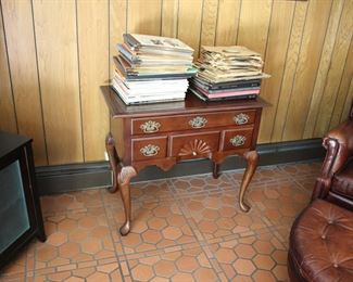 Queen Anne style small lowboy