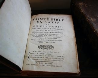 Antique books - mostly German & French