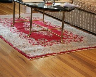 Area rug, hand woven