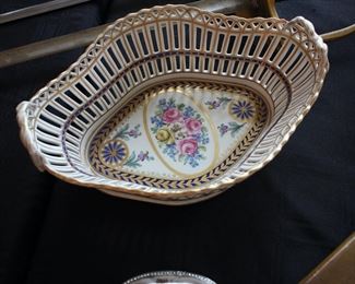 Dresden pierced bowl