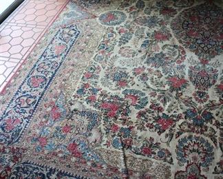 Large hand woven fine Oriental rug