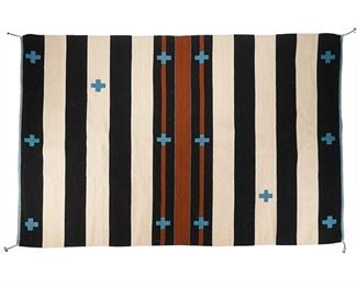 Southwestern Style Rug, 4 ft. 3 in. x 6 ft. 6 in.