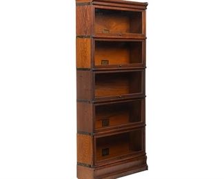 Globe Wernicke 5 Tier Stacking Bookcase