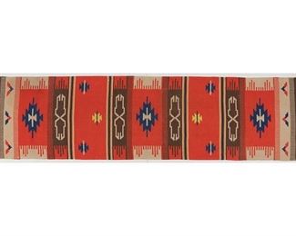 Southwestern style rug runner