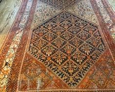 Semi-antique handmade rug