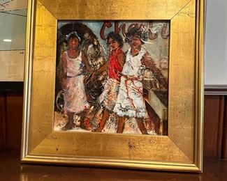 Small Gari Stephenson oil on canvas board