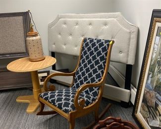 upholstered headobard